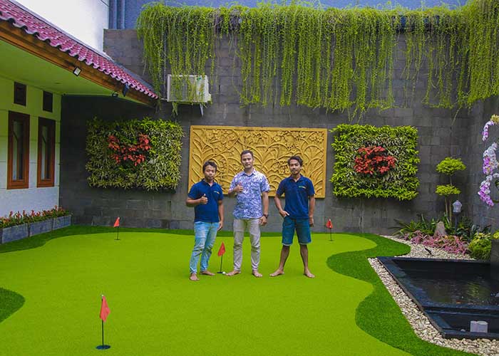 hasil jasa pembuatan mini golf